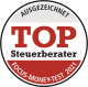 Logo Top Steuerberater Auszeichnung von Focus Money Test 2021